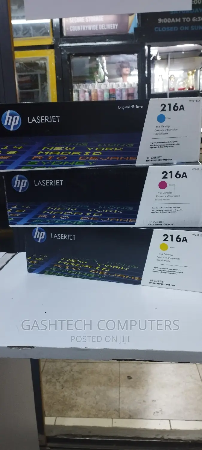 Original HP Cartridge Toner 216A Colours