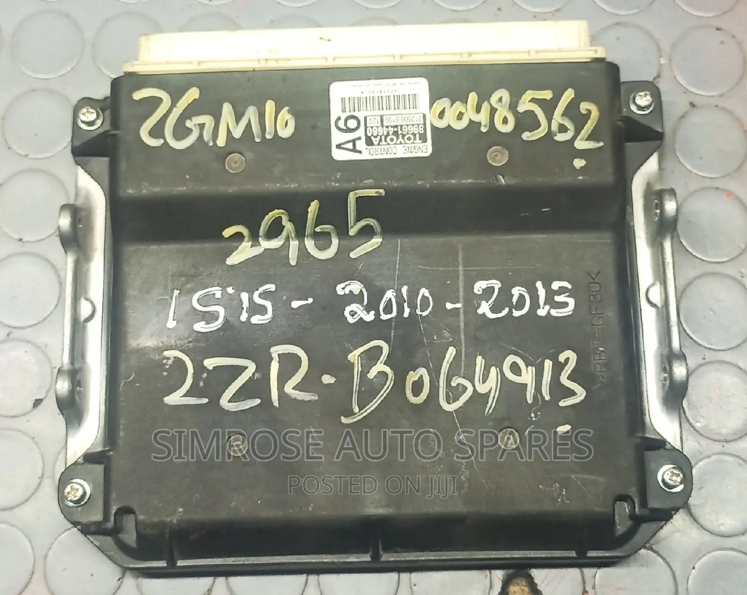 Toyota Isis 2010-2013 Model Ecu