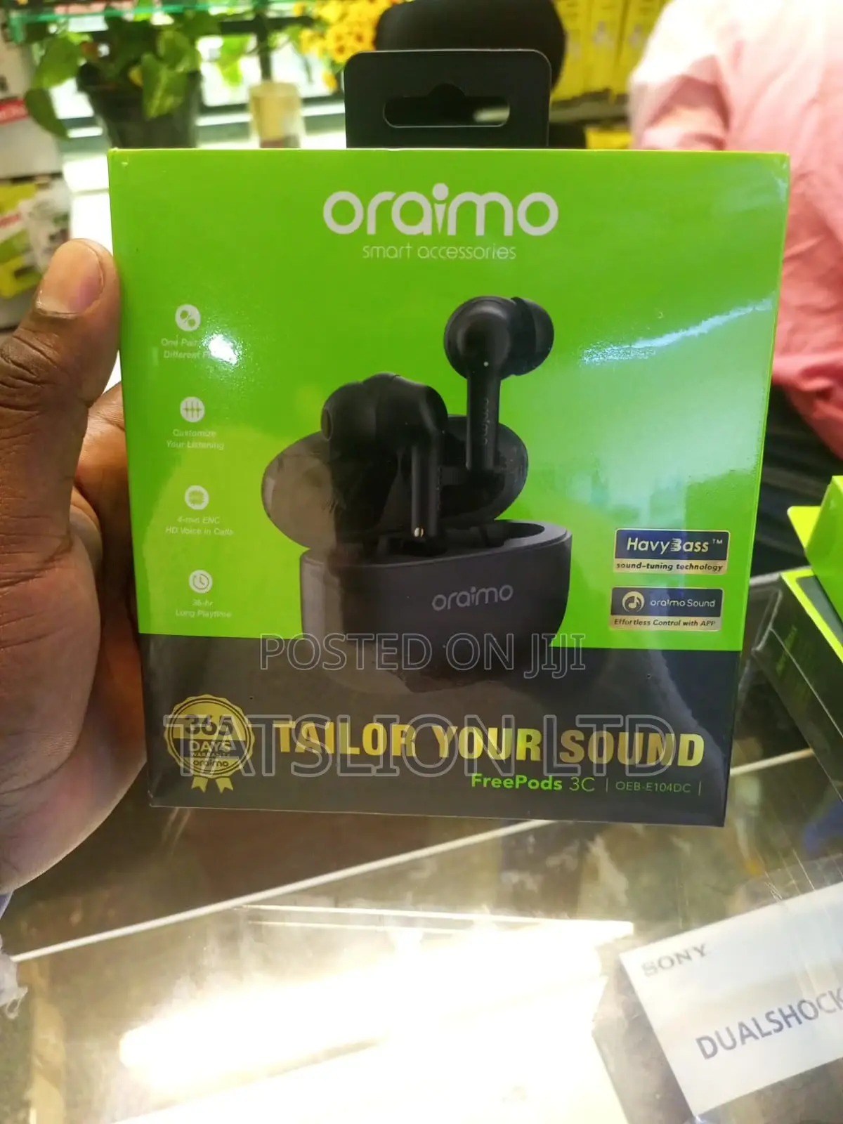Oraimo Freepods 3C ENC Calling Noise Cancellation Long Playt