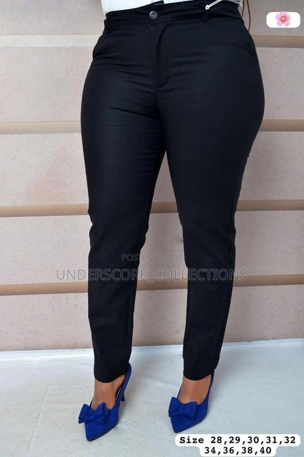 High-End Ladies Official Khaki Trousers