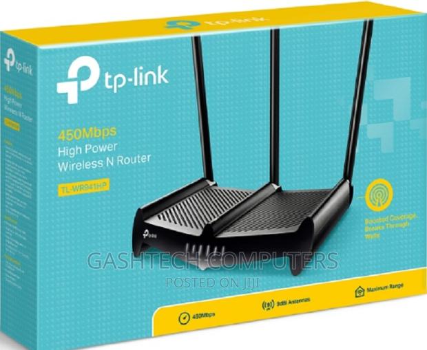 Tp-Link 450mbps High Power Wireless N Router - TL-WR941HP - main view