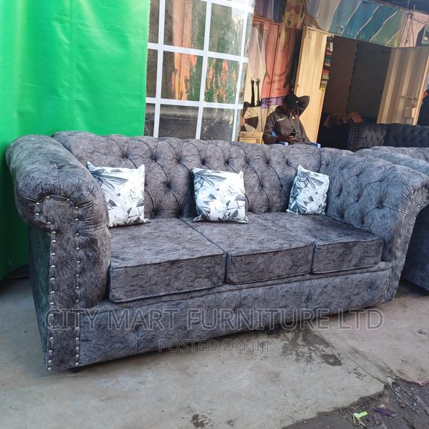 OFFER: 3-Seater Sofas+Free Throw Pillows - main view