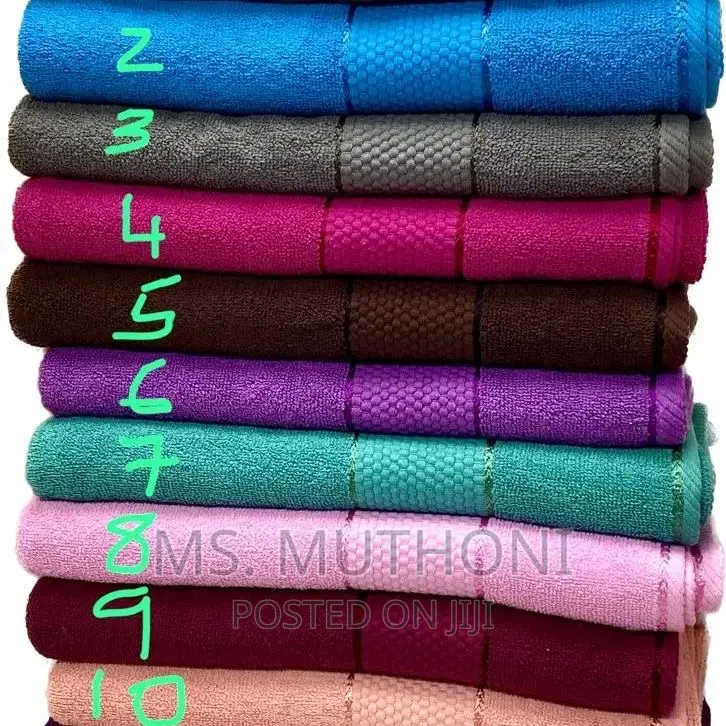 Large Cotton Towels* Hotel Towels Size 90 by 165 Cm