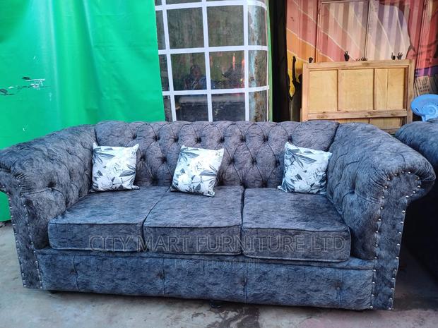 OFFER: 3-Seater Sofas+Free Throw Pillows - main view