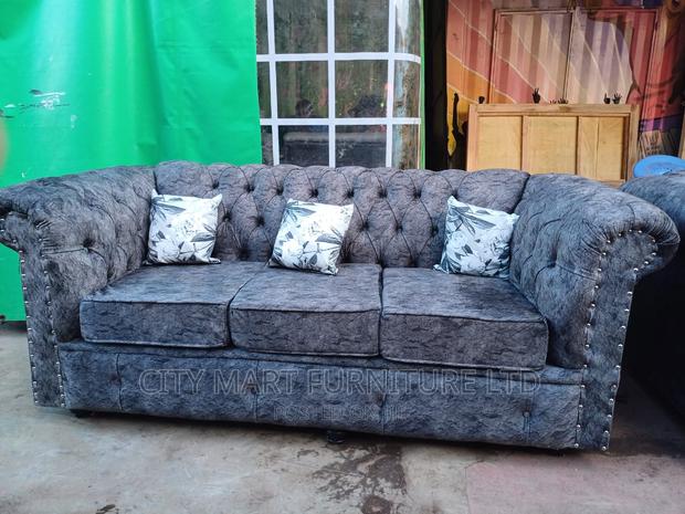 OFFER: 3-Seater Sofas+Free Throw Pillows - main view