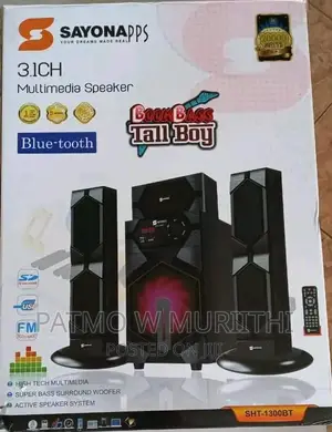 Sayona 1300BT Subwoofer Powerful Bass 20000w