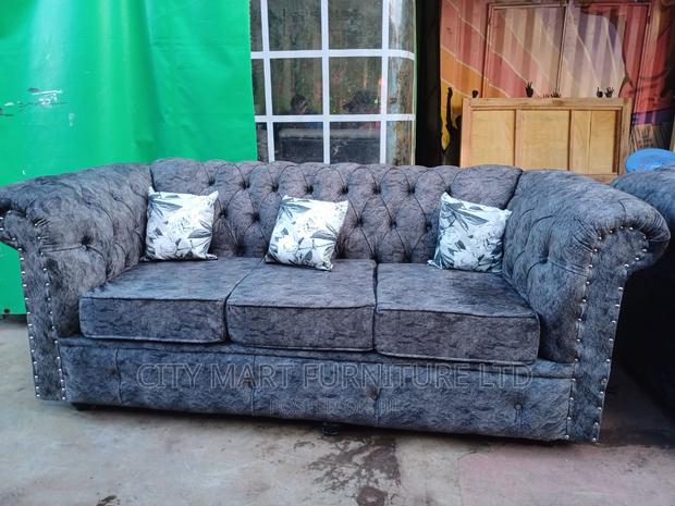 OFFER: 3-Seater Sofas+Free Throw Pillows - main view
