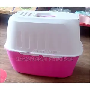 Fully Enclosed Cat Litter Box Spacious Hooded - 56x38x62cm