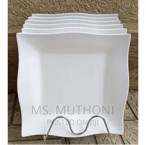 Melamine Partition Flowered 6pcs