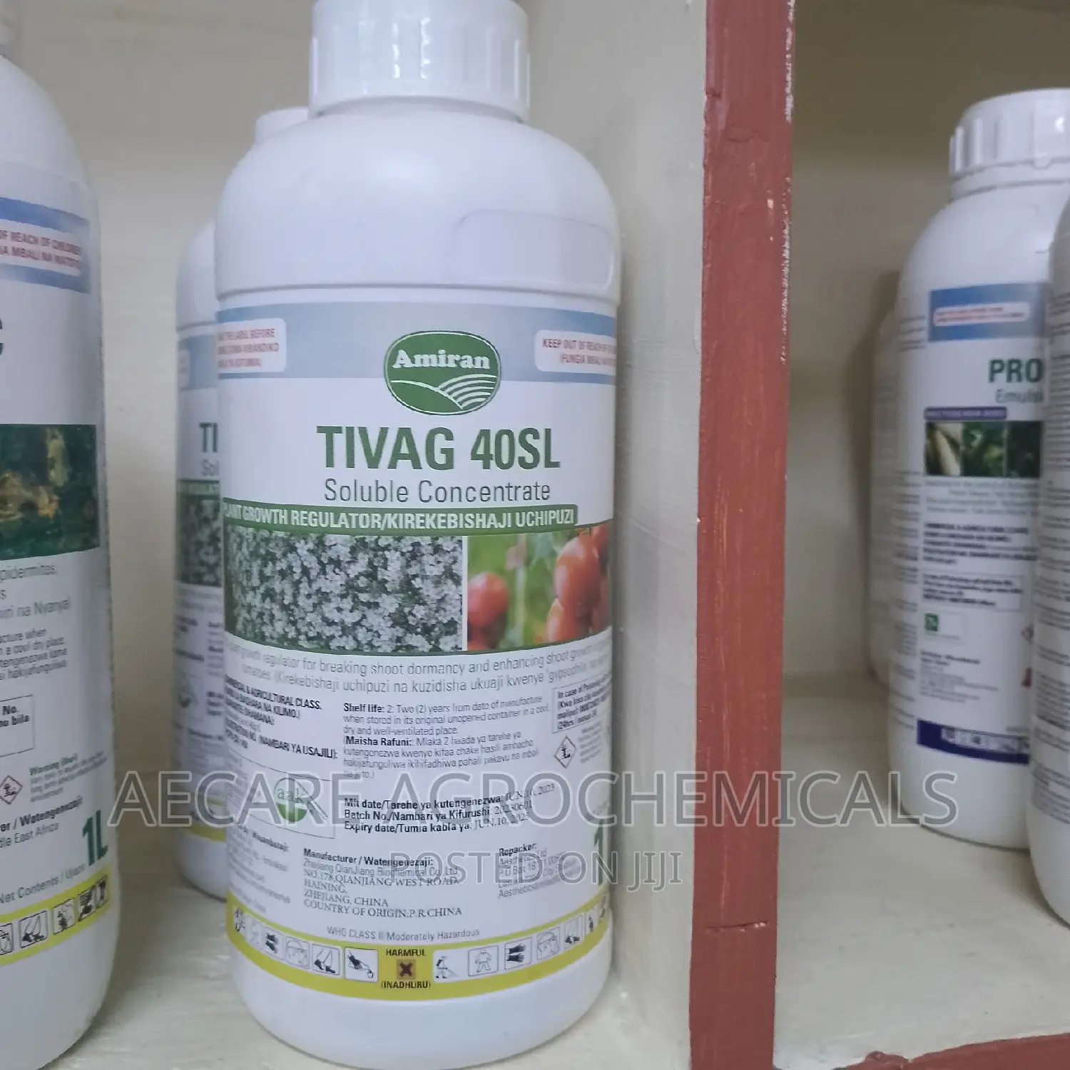 Tivag 40sl 1litre Plant Growth Stimulant