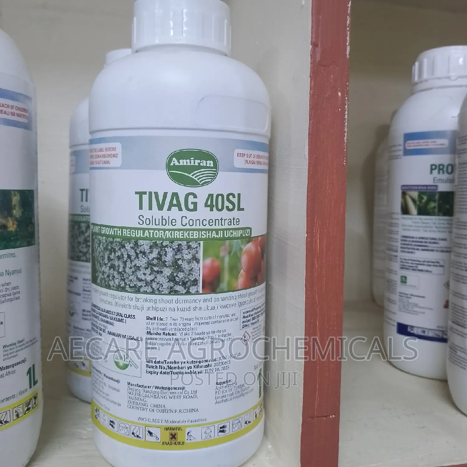 Tivag 40sl 1litre Plant Growth Stimulant