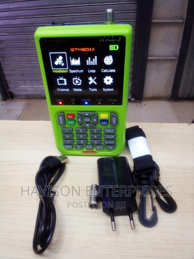 V8 Satellite Finder - main view