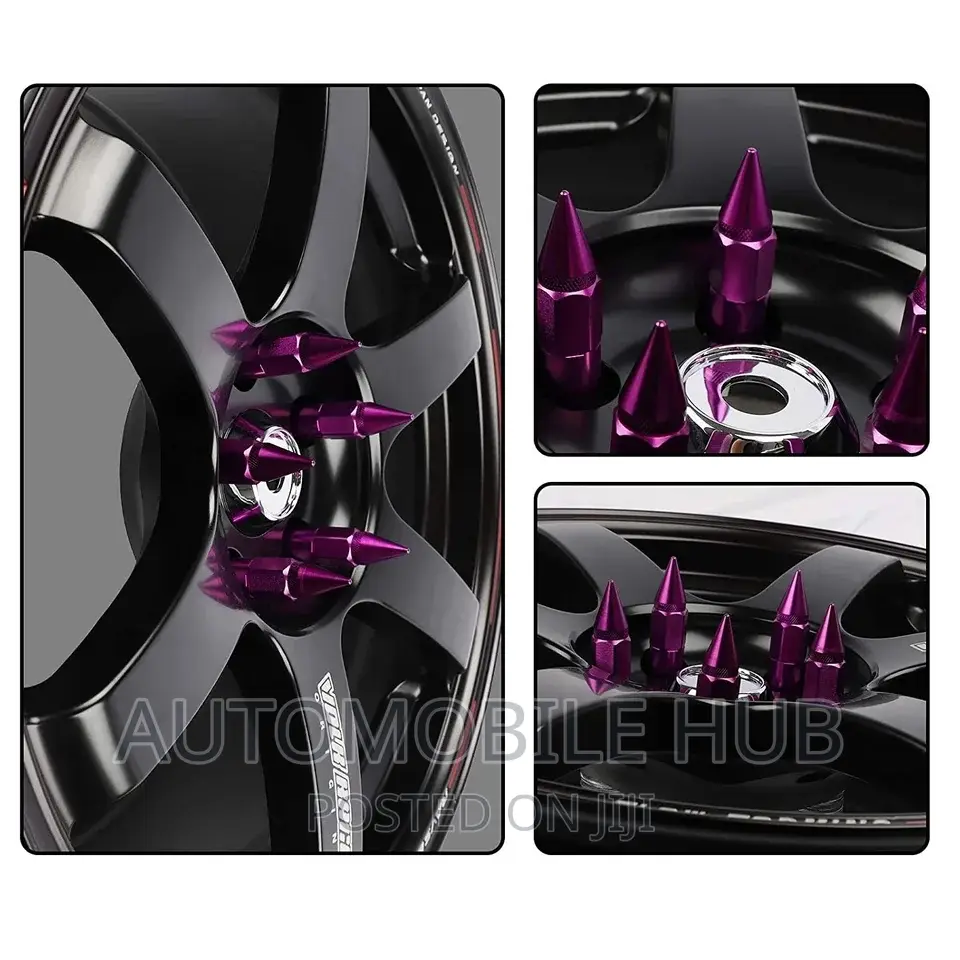 Wheel Bullet Nuts Colorfull