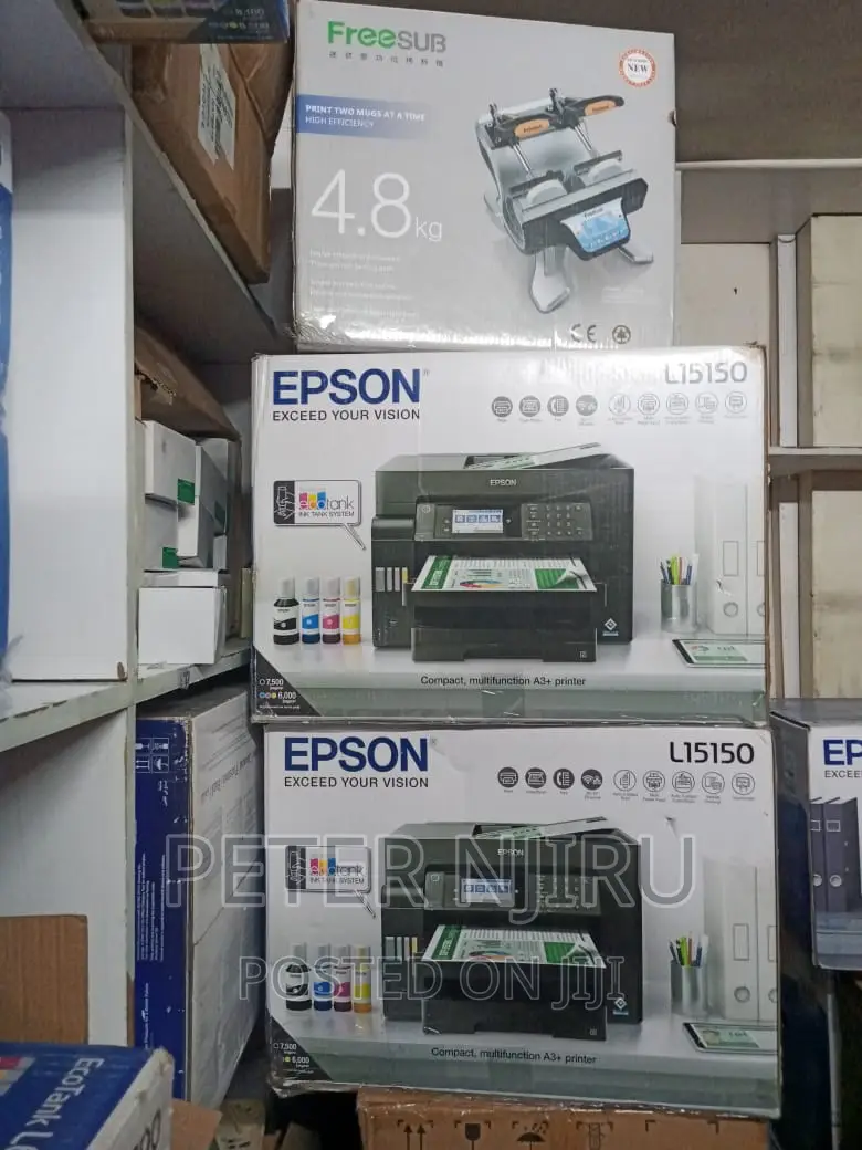 A3 Wi-Fi Duplex All-in-One Ink Tank Printer Epson Ecotank L