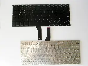 100% New 13" Macbook Air A1466 US Black Keyboard W/Screws 20
