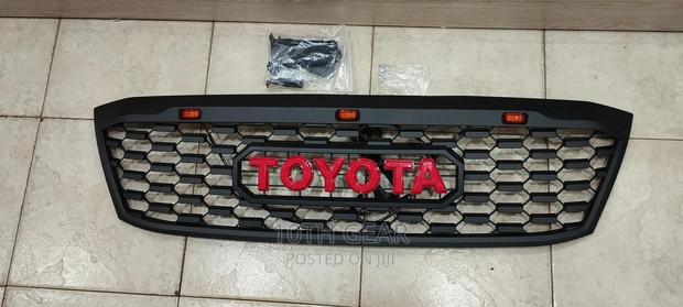 Hilux Vigo 2008 Front Grille With LED Lights
