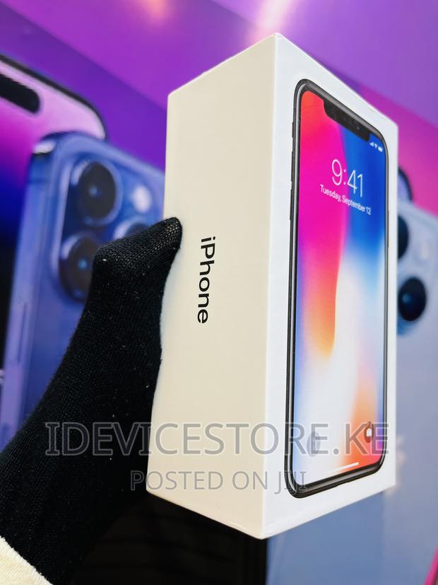 New Apple iPhone X 256 GB Black - thumbnail 2
