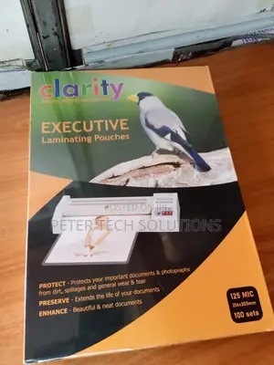 Clarity A4 Laminating Pouch 100 PCS