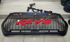 Hilux 2020+ Front Grille With LED Revo Logo
