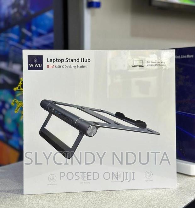 Wiwu Laptop Stand 8 in 1 Hub