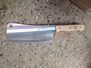 Heavy Duty Long Butcher Knife Cleaver Meat Cutter