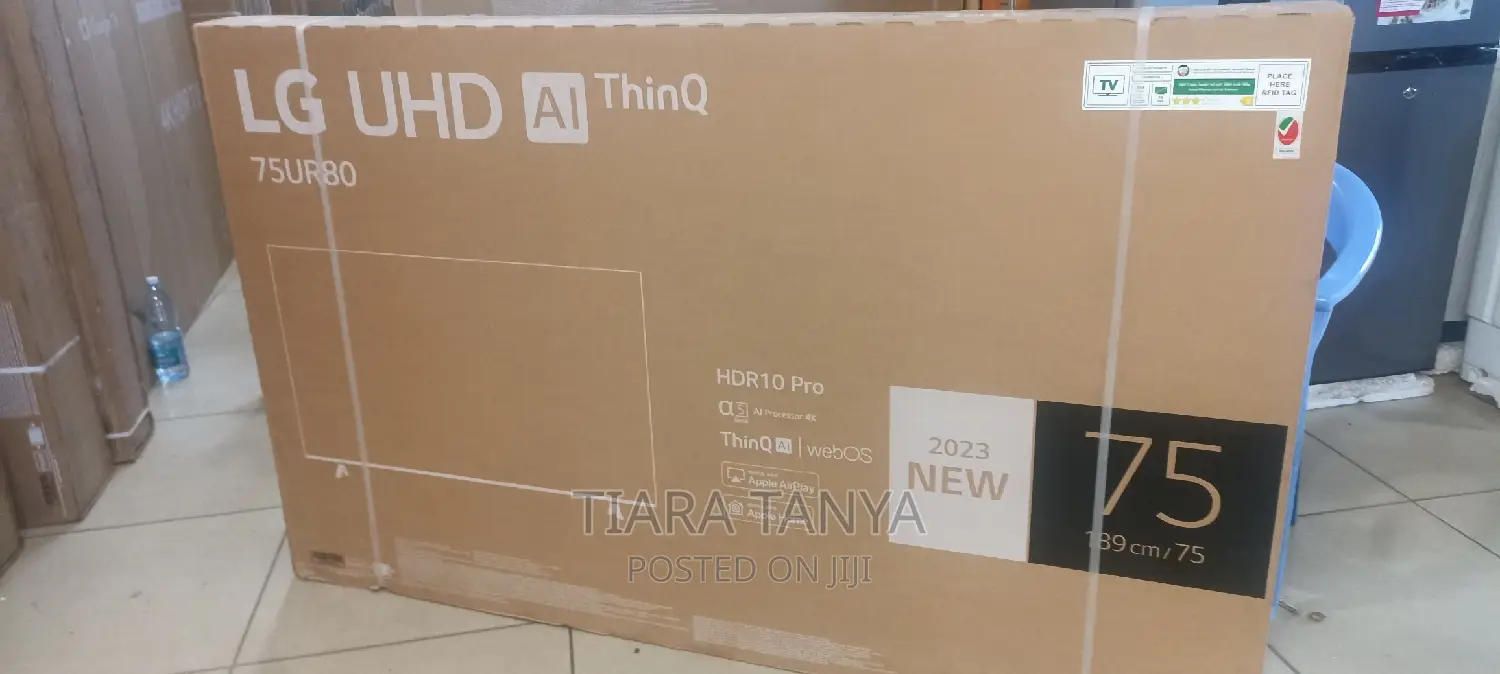 LG 75" SMART WEBOS U800c Uhd Tv