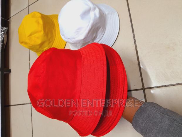 Red Bucket Hat - main view