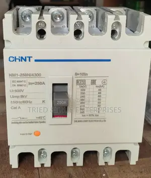 250 Amps 4 Pole McCb