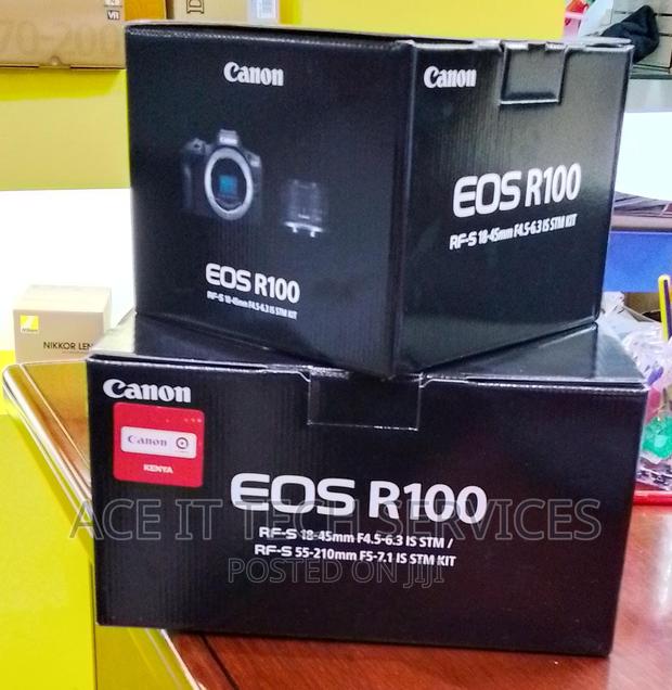 Canon Eos R100 Mirrorless Camera 18-45mm Lens
(Dual Lens)