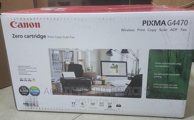 CANON Pixma G4470 Print, Scan, Copy Fax With Adf, Wifi