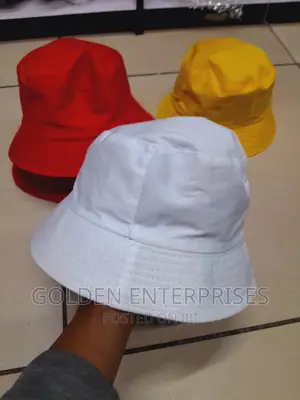 White Bucket Hat