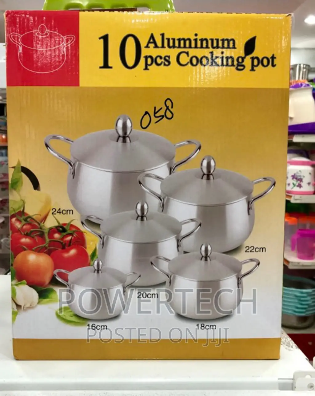 Aluminum Cooking Pot -10pcs