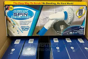 Electric Spin Scrubber Cordless Rechargeable 3in1