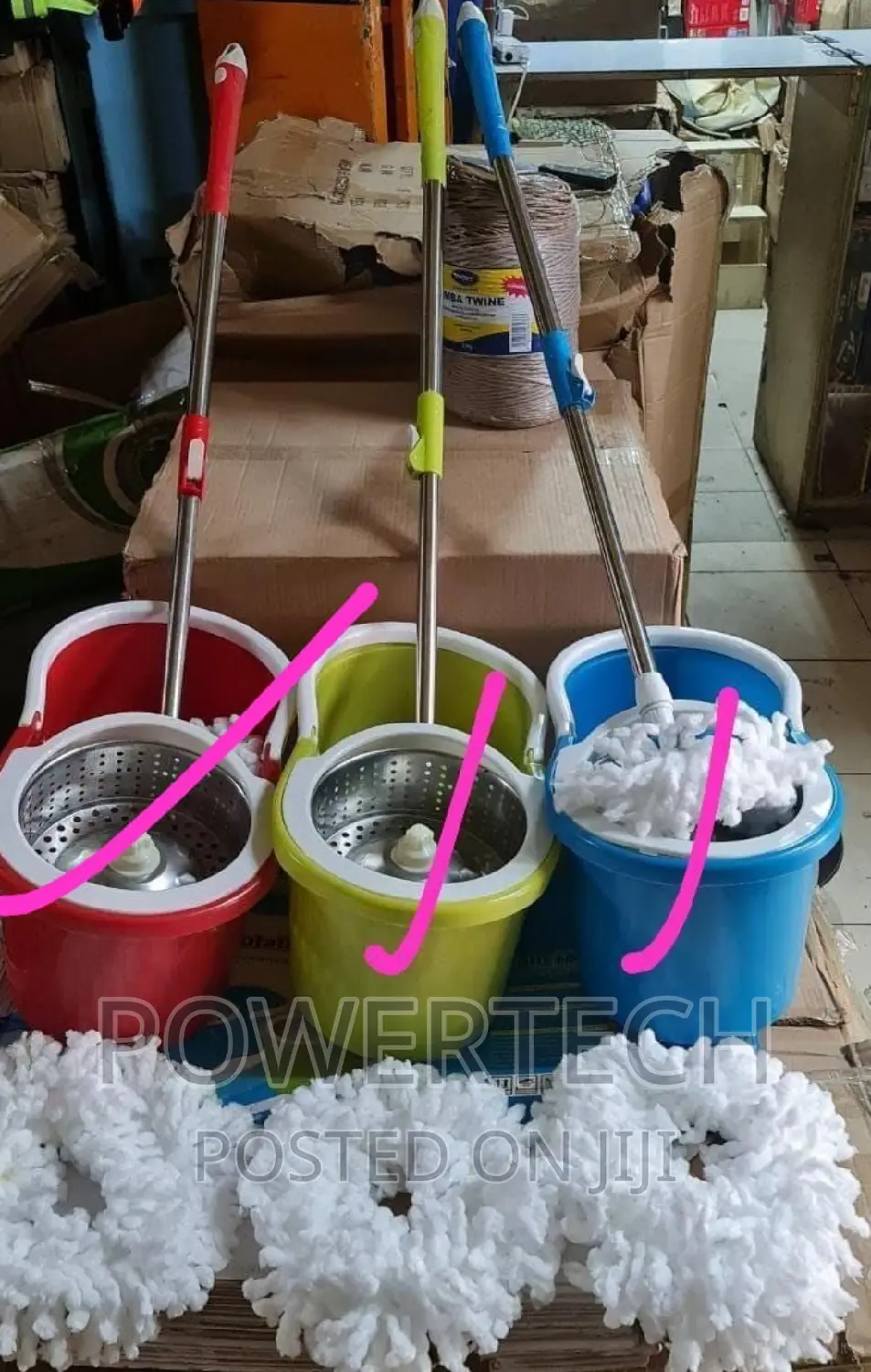 Metallic Spin Mop ,/ Spin Mop