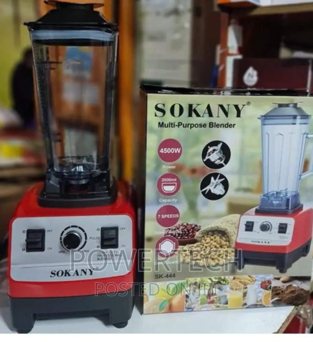 Sokany Heavy Duty Commercial Professional Blender
 