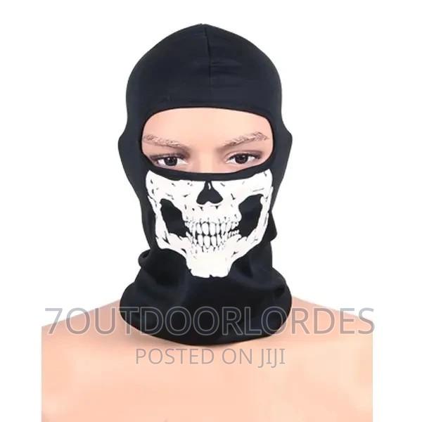 Outdoor Facemask Balaclava With Skull - main view