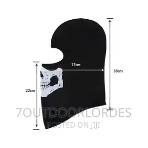 Outdoor Facemask Balaclava With Skull