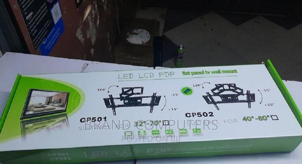 TV Wall Mount Dual Arm Bracket 32"-80" Inches