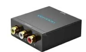 .Vention HDMI to RCA Converter Black Metal Type