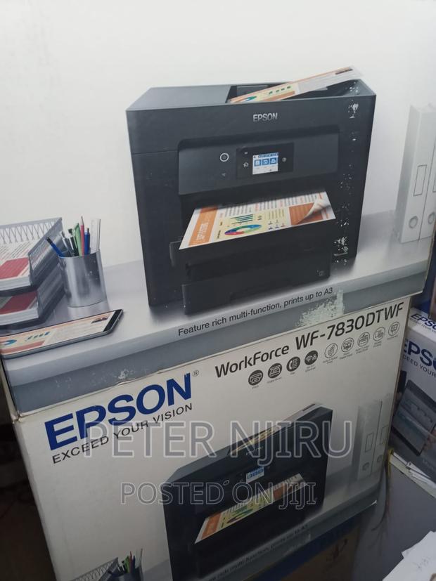 EPSON Workforce Wf-7830dtwf A3 Duplex Multifunction Printer - main view