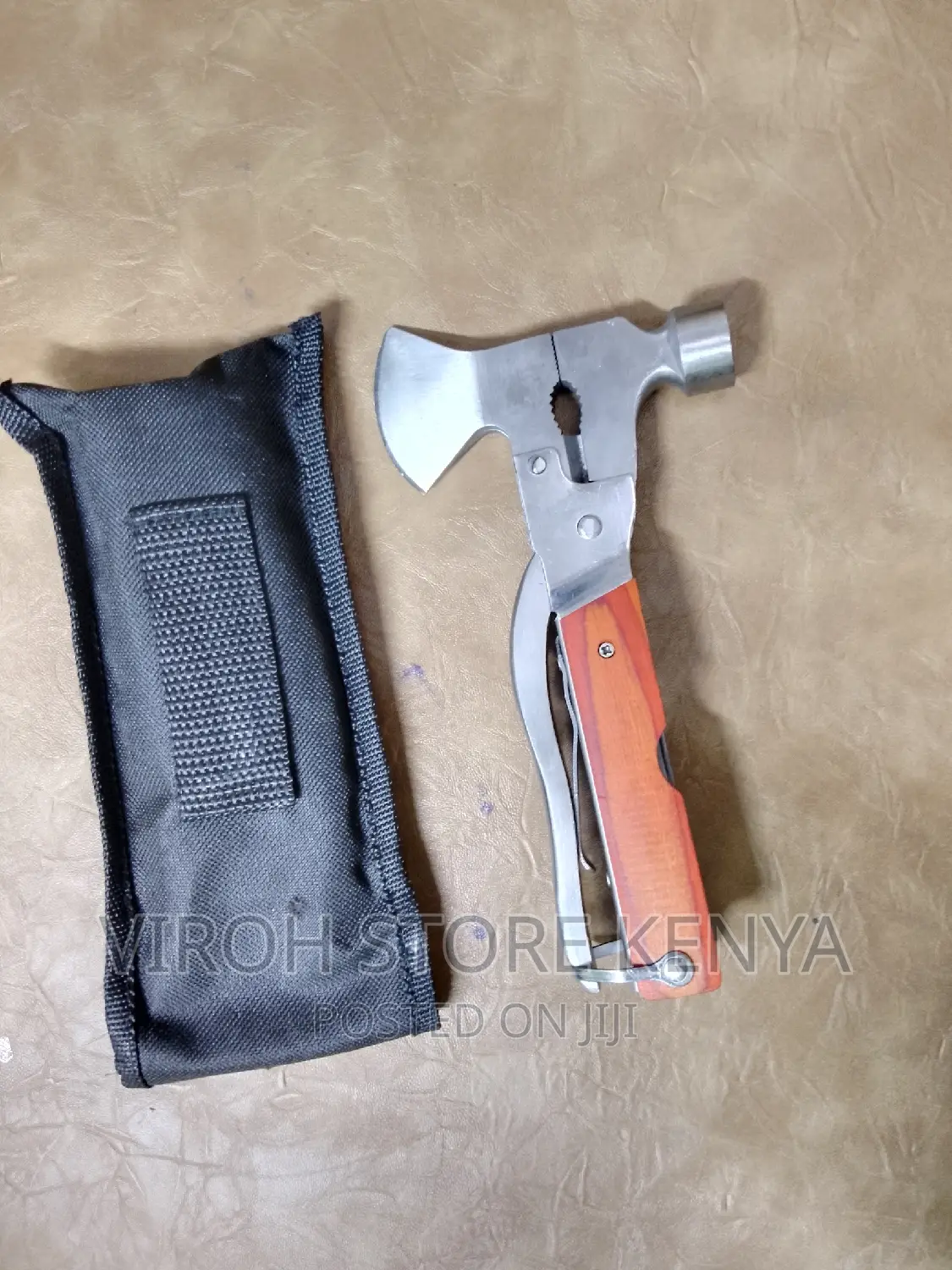 Pocket Claw Hammer With Axe