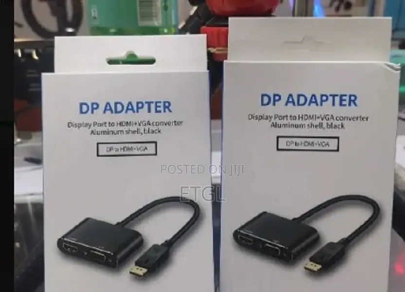 ]-Display Port to HDMI ± Vga Converter