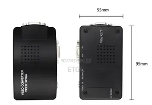 \[AV to VGA Adapter RCA VGA Video Converter PC Laptop Video