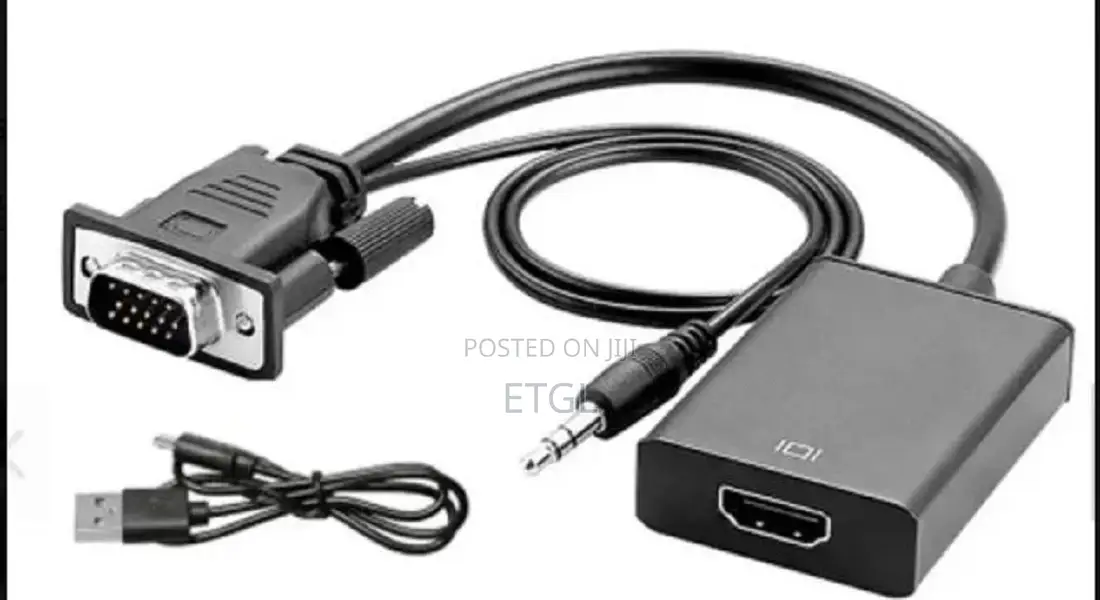 \]Adapters TYPE Brand New CONDITION Av to Vga Adapter Rca Vg