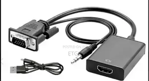 \]Adapters TYPE Brand New CONDITION Av to Vga Adapter Rca Vg