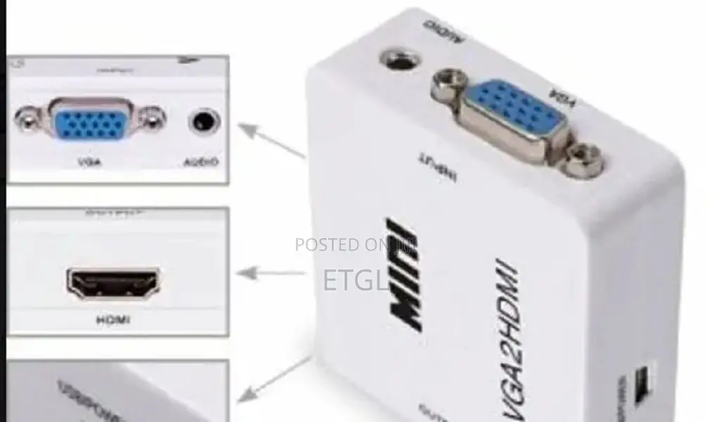 /.Customized Mini VGA to HDMI Converter With Audio VGA2HDMI