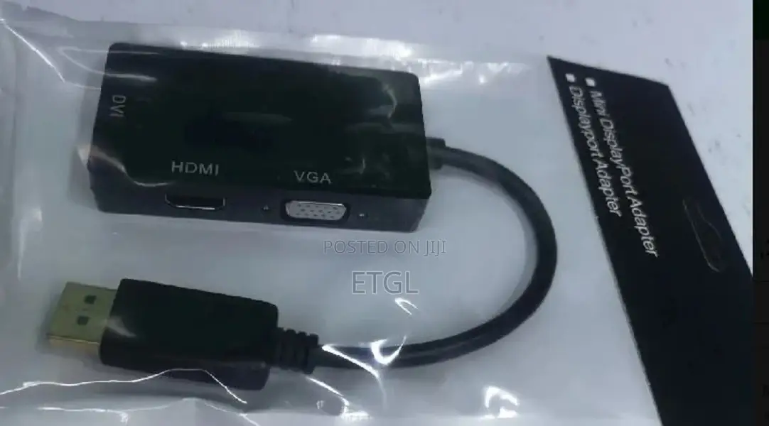 /;Display Port to Hdmi Dvi and Vga Converter