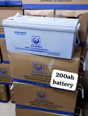 Solarmax 12v 200ah Deep Cycle Solar Battery