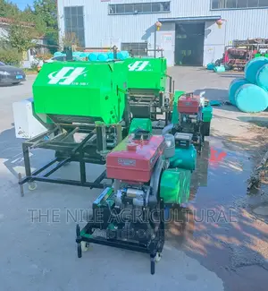 CE Fully Automatic Maize Corn Silage Packing Hay Grass Baler