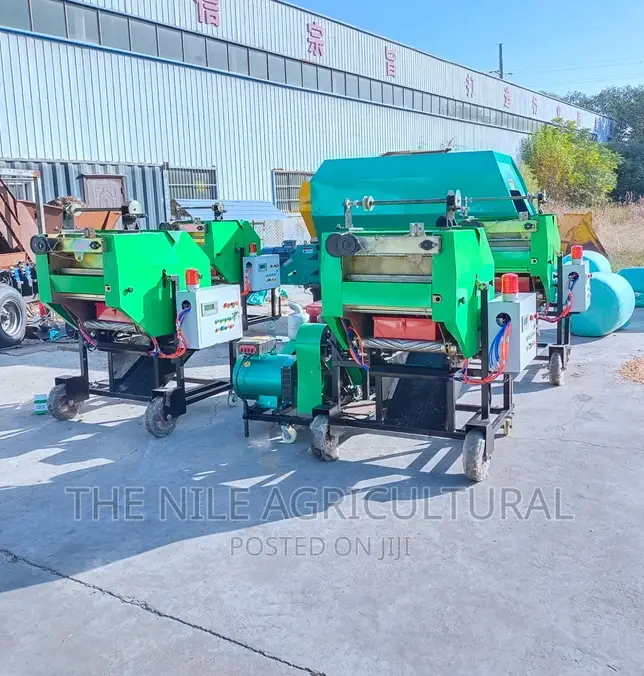 CE Fully Automatic Maize Corn Silage Packing Hay Grass Baler
